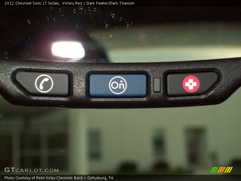 Victory Red / Dark Pewter/Dark Titanium 2012 Chevrolet Sonic LT Sedan