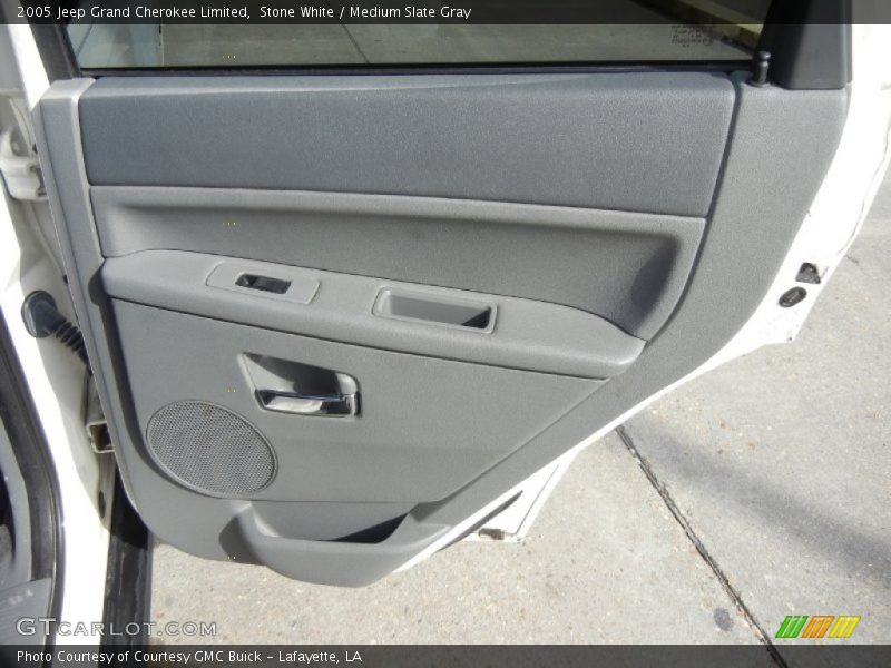 Stone White / Medium Slate Gray 2005 Jeep Grand Cherokee Limited