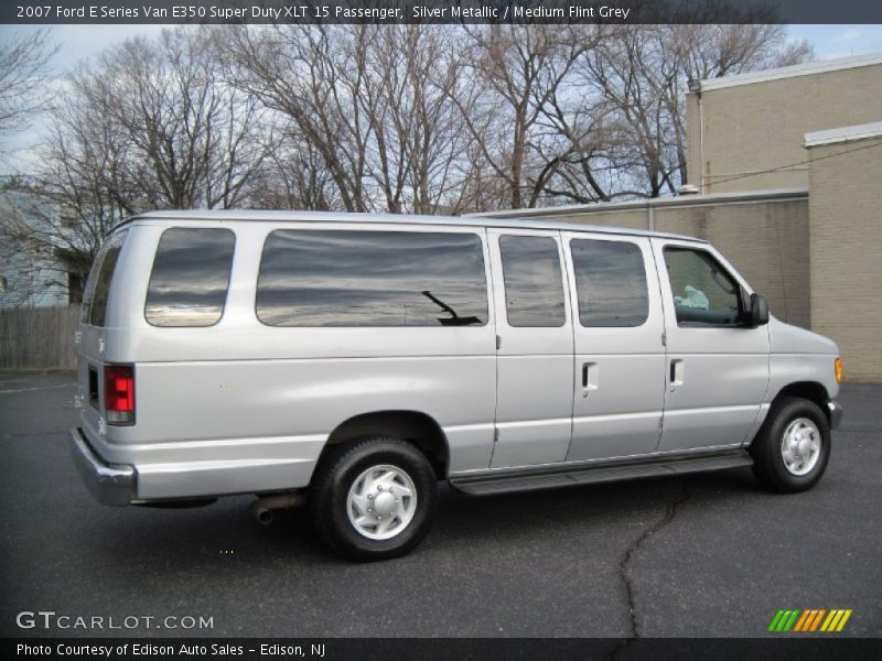 Silver Metallic / Medium Flint Grey 2007 Ford E Series Van E350 Super Duty XLT 15 Passenger