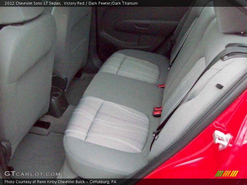 Victory Red / Dark Pewter/Dark Titanium 2012 Chevrolet Sonic LT Sedan