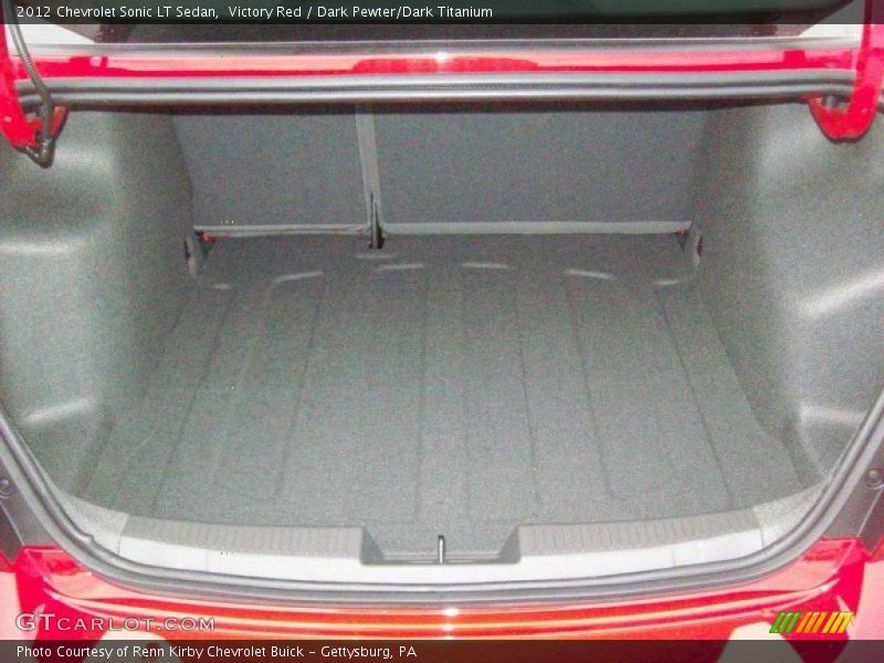 Victory Red / Dark Pewter/Dark Titanium 2012 Chevrolet Sonic LT Sedan