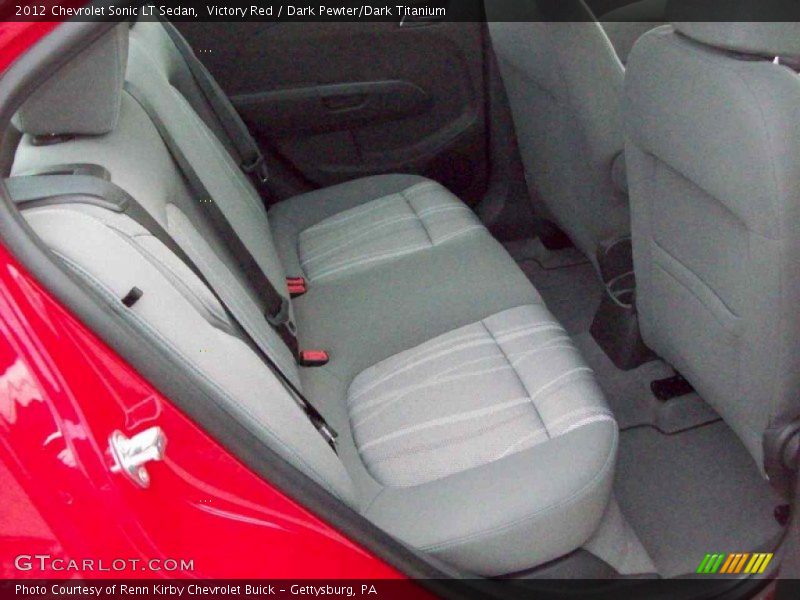 Victory Red / Dark Pewter/Dark Titanium 2012 Chevrolet Sonic LT Sedan