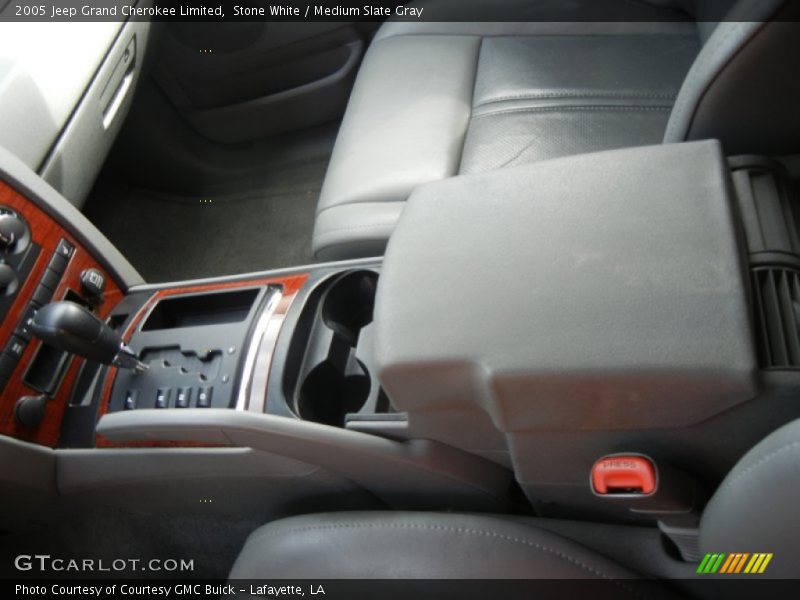 Stone White / Medium Slate Gray 2005 Jeep Grand Cherokee Limited