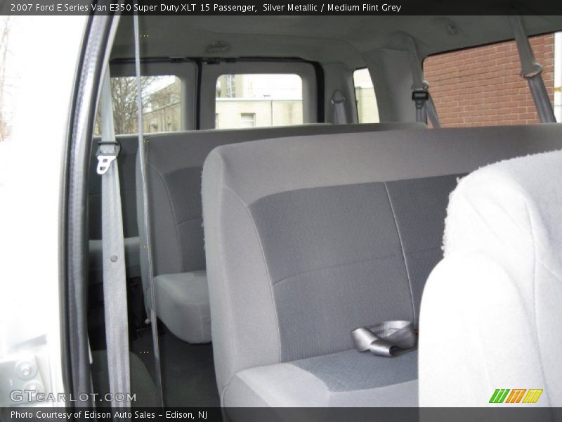 Silver Metallic / Medium Flint Grey 2007 Ford E Series Van E350 Super Duty XLT 15 Passenger