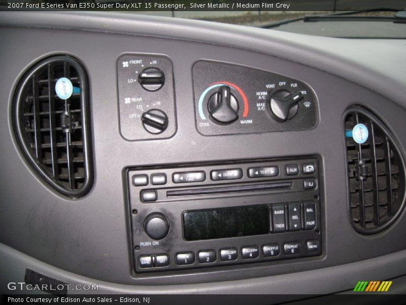 Silver Metallic / Medium Flint Grey 2007 Ford E Series Van E350 Super Duty XLT 15 Passenger