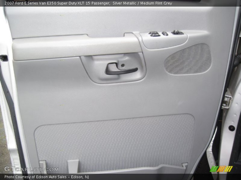Silver Metallic / Medium Flint Grey 2007 Ford E Series Van E350 Super Duty XLT 15 Passenger
