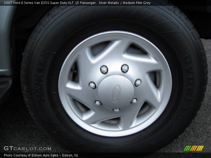 Silver Metallic / Medium Flint Grey 2007 Ford E Series Van E350 Super Duty XLT 15 Passenger