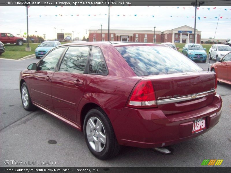 Sport Red Metallic / Titanium Gray 2007 Chevrolet Malibu Maxx LT Wagon