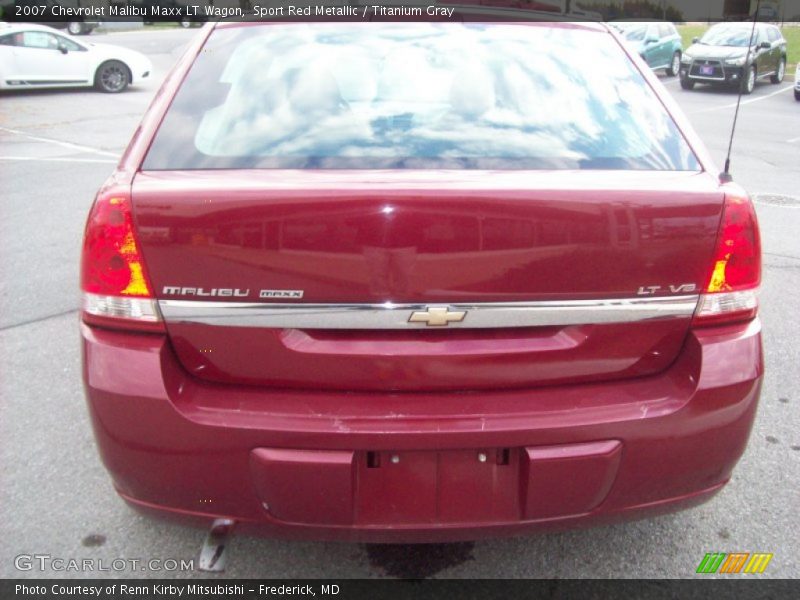 Sport Red Metallic / Titanium Gray 2007 Chevrolet Malibu Maxx LT Wagon