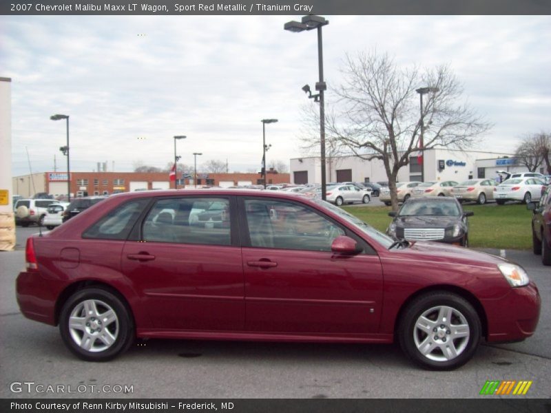 Sport Red Metallic / Titanium Gray 2007 Chevrolet Malibu Maxx LT Wagon