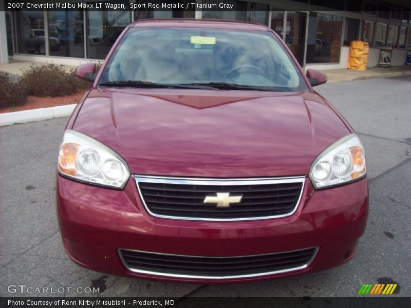 Sport Red Metallic / Titanium Gray 2007 Chevrolet Malibu Maxx LT Wagon