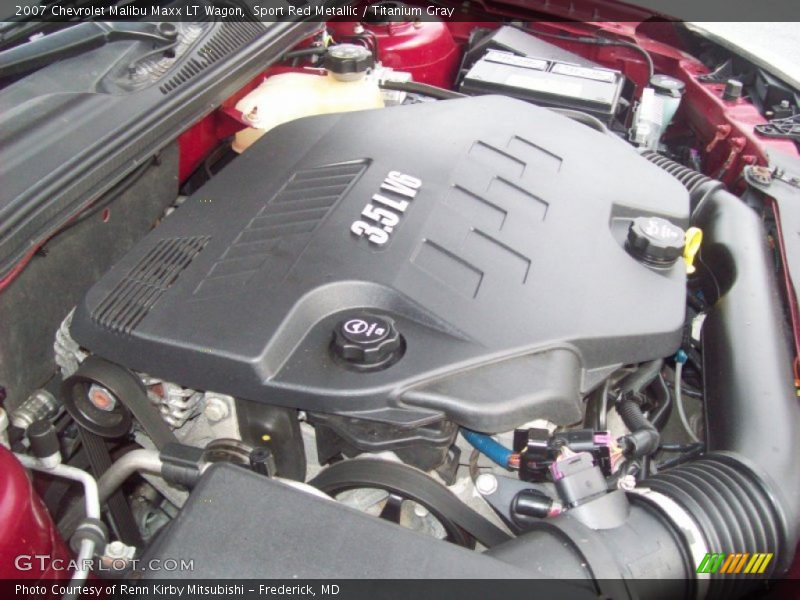 Sport Red Metallic / Titanium Gray 2007 Chevrolet Malibu Maxx LT Wagon
