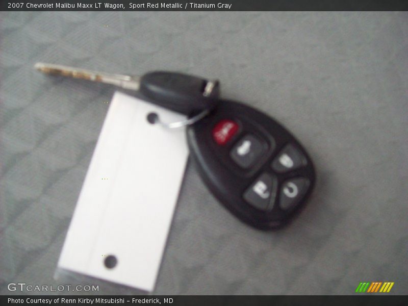Sport Red Metallic / Titanium Gray 2007 Chevrolet Malibu Maxx LT Wagon