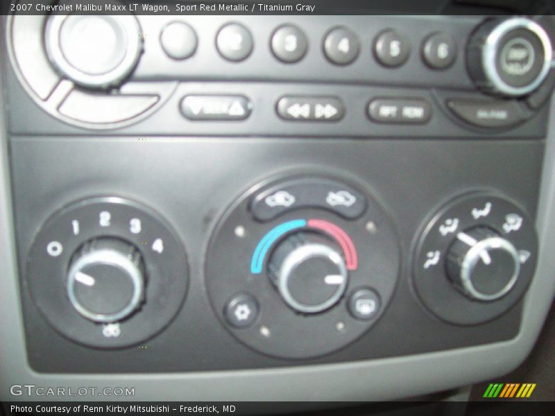 Sport Red Metallic / Titanium Gray 2007 Chevrolet Malibu Maxx LT Wagon