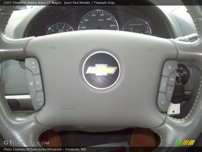 Sport Red Metallic / Titanium Gray 2007 Chevrolet Malibu Maxx LT Wagon