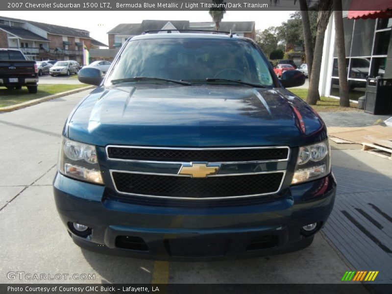 Bermuda Blue Metallic / Light Titanium/Dark Titanium 2007 Chevrolet Suburban 1500 LTZ