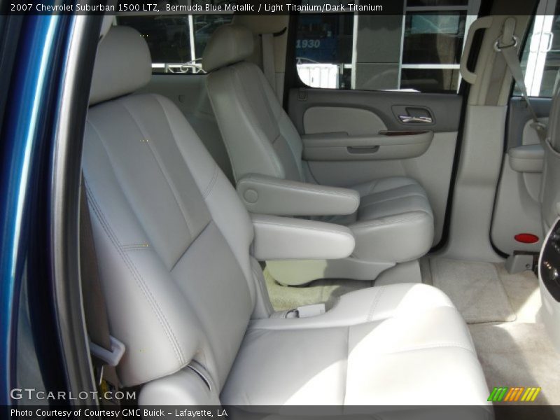 Bermuda Blue Metallic / Light Titanium/Dark Titanium 2007 Chevrolet Suburban 1500 LTZ