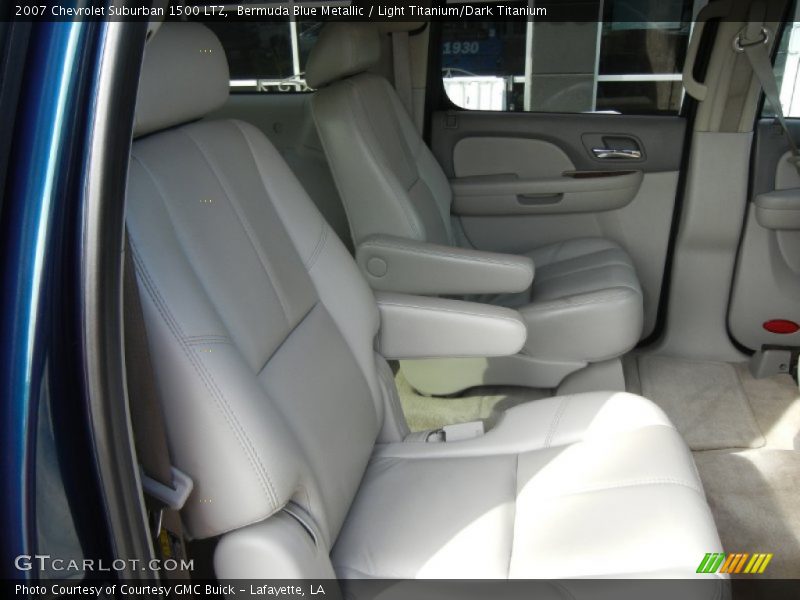 Bermuda Blue Metallic / Light Titanium/Dark Titanium 2007 Chevrolet Suburban 1500 LTZ