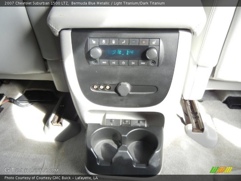 Bermuda Blue Metallic / Light Titanium/Dark Titanium 2007 Chevrolet Suburban 1500 LTZ