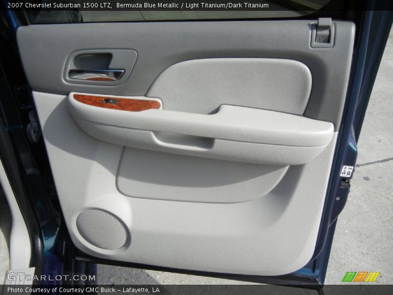 Bermuda Blue Metallic / Light Titanium/Dark Titanium 2007 Chevrolet Suburban 1500 LTZ