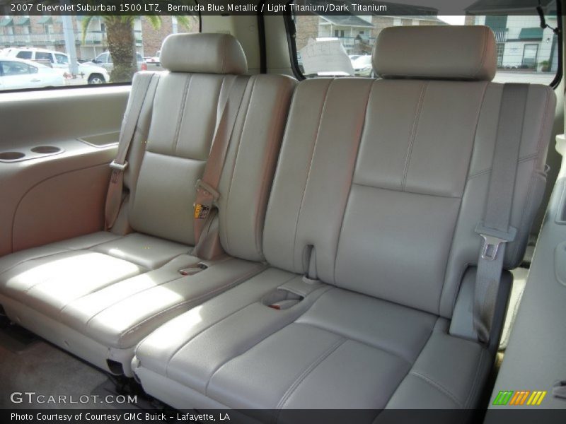 Bermuda Blue Metallic / Light Titanium/Dark Titanium 2007 Chevrolet Suburban 1500 LTZ