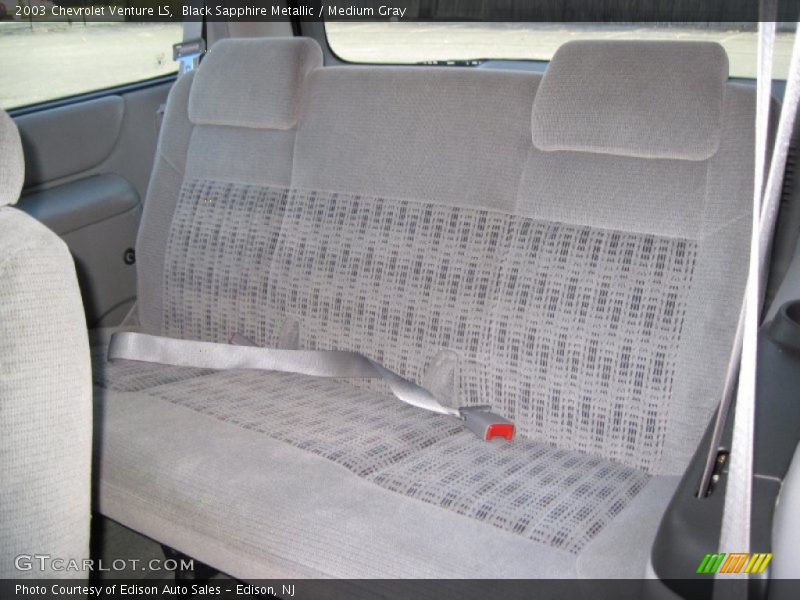 Black Sapphire Metallic / Medium Gray 2003 Chevrolet Venture LS