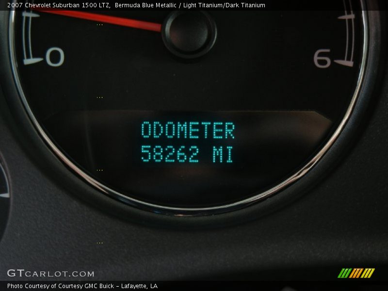 Bermuda Blue Metallic / Light Titanium/Dark Titanium 2007 Chevrolet Suburban 1500 LTZ