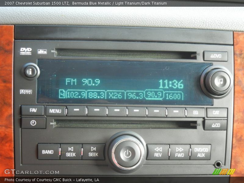 Bermuda Blue Metallic / Light Titanium/Dark Titanium 2007 Chevrolet Suburban 1500 LTZ