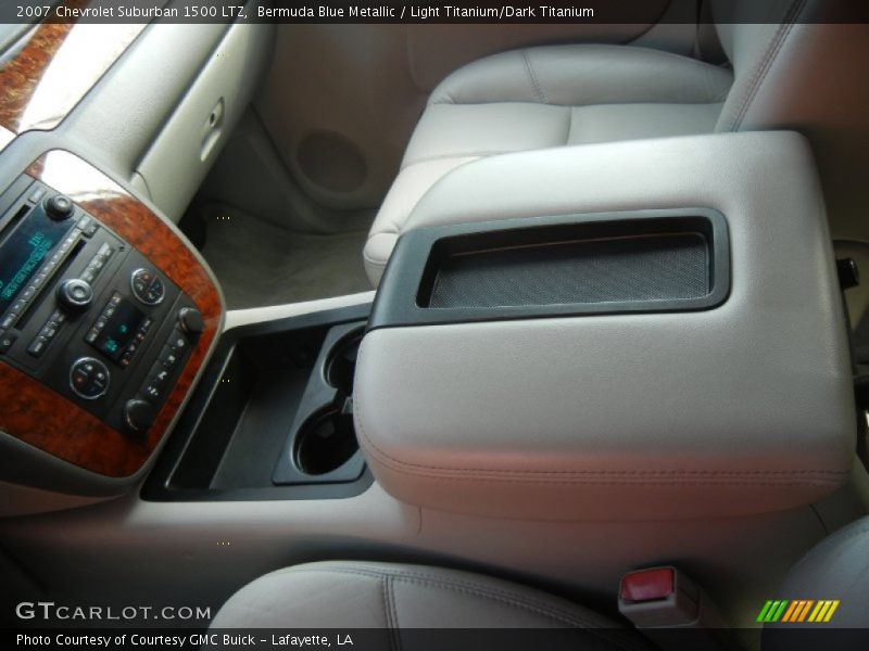 Bermuda Blue Metallic / Light Titanium/Dark Titanium 2007 Chevrolet Suburban 1500 LTZ