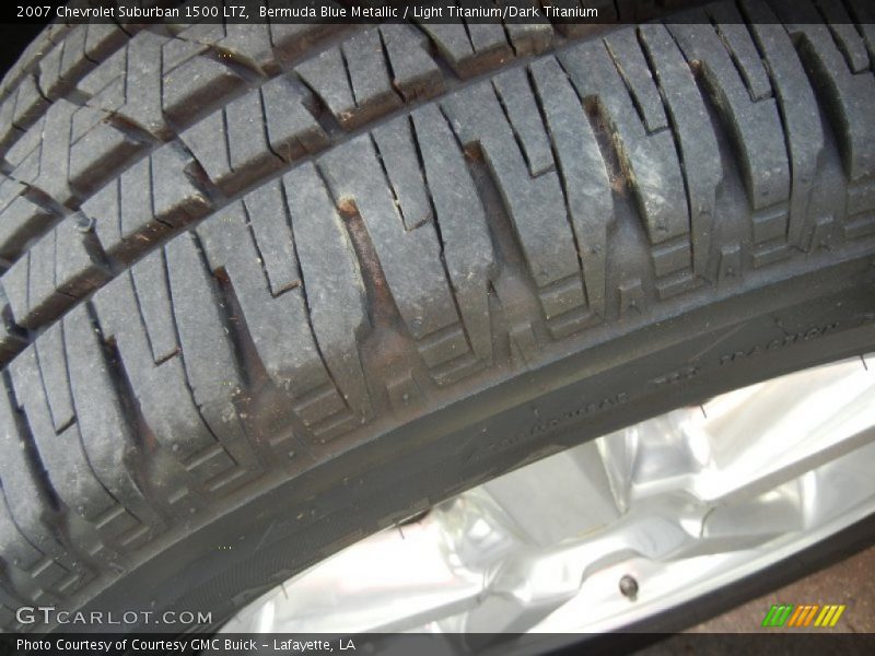 Bermuda Blue Metallic / Light Titanium/Dark Titanium 2007 Chevrolet Suburban 1500 LTZ
