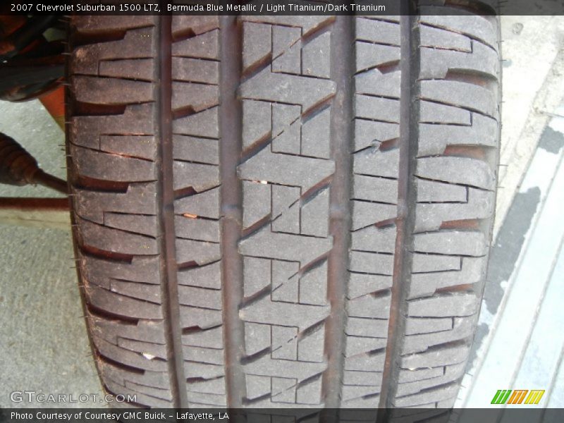 Bermuda Blue Metallic / Light Titanium/Dark Titanium 2007 Chevrolet Suburban 1500 LTZ