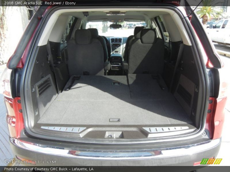 Red Jewel / Ebony 2008 GMC Acadia SLE