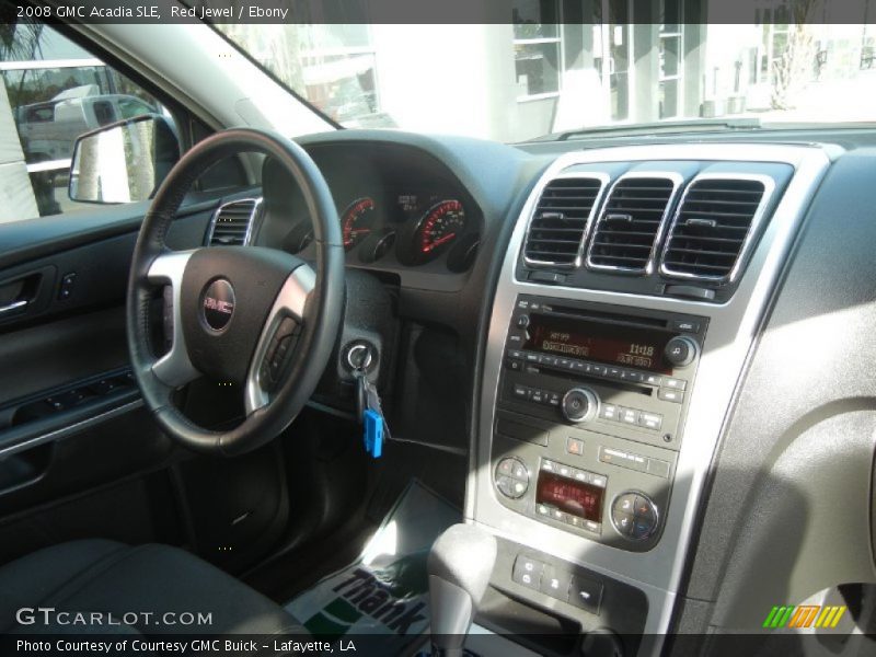 Red Jewel / Ebony 2008 GMC Acadia SLE