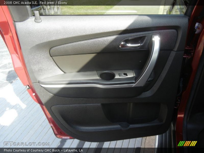 Red Jewel / Ebony 2008 GMC Acadia SLE