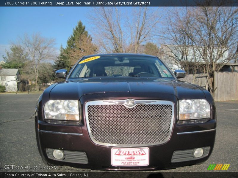 Deep Lava Red Pearl / Dark Slate Gray/Light Graystone 2005 Chrysler 300 Touring