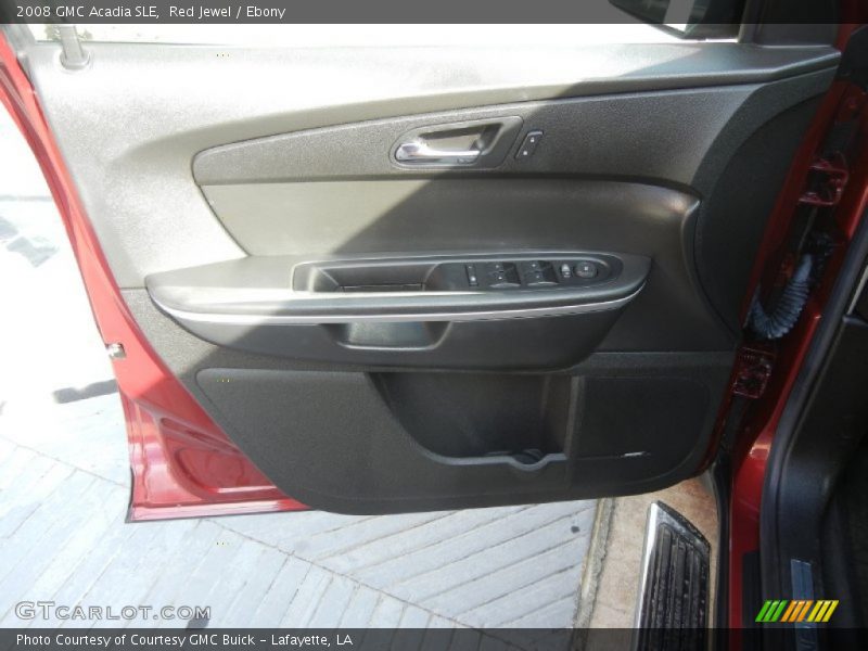Red Jewel / Ebony 2008 GMC Acadia SLE