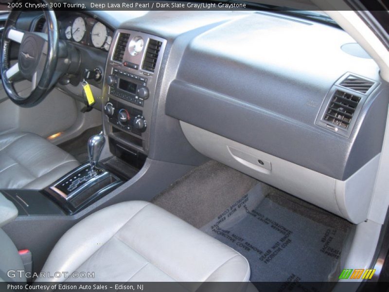 Deep Lava Red Pearl / Dark Slate Gray/Light Graystone 2005 Chrysler 300 Touring