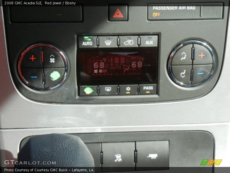 Red Jewel / Ebony 2008 GMC Acadia SLE