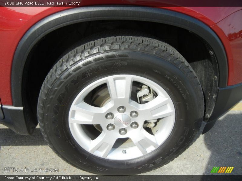Red Jewel / Ebony 2008 GMC Acadia SLE