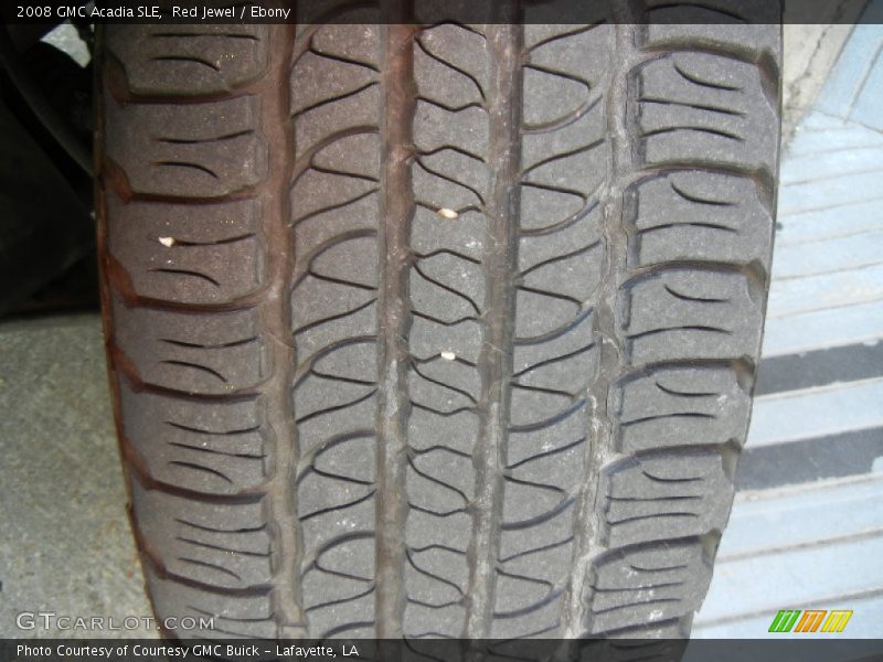 Red Jewel / Ebony 2008 GMC Acadia SLE