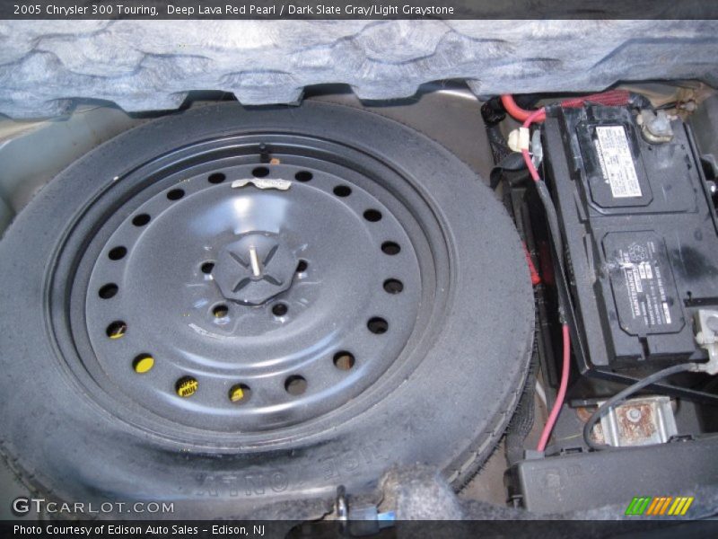 Deep Lava Red Pearl / Dark Slate Gray/Light Graystone 2005 Chrysler 300 Touring