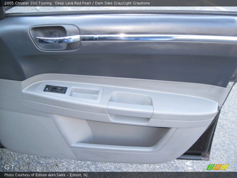 Deep Lava Red Pearl / Dark Slate Gray/Light Graystone 2005 Chrysler 300 Touring