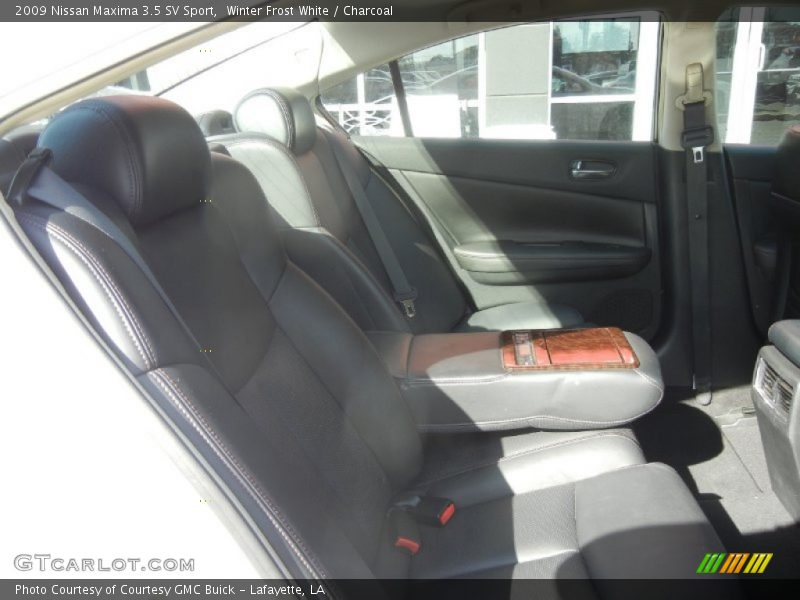Winter Frost White / Charcoal 2009 Nissan Maxima 3.5 SV Sport