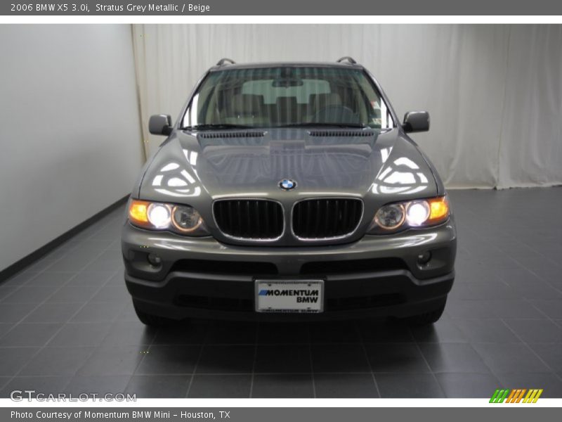 Stratus Grey Metallic / Beige 2006 BMW X5 3.0i