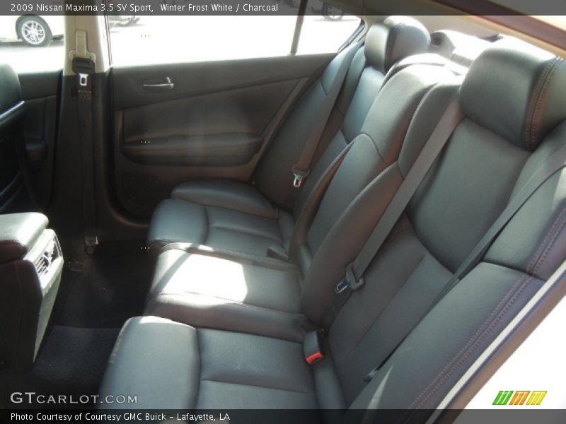Winter Frost White / Charcoal 2009 Nissan Maxima 3.5 SV Sport