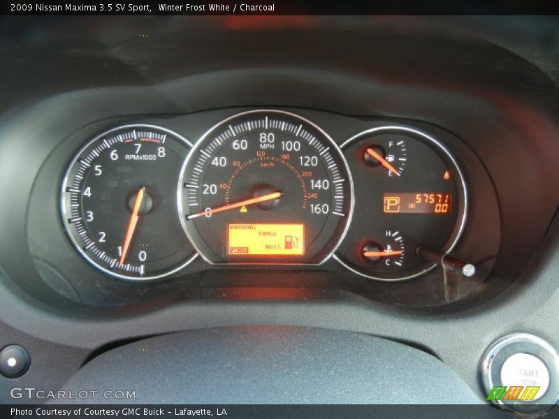  2009 Maxima 3.5 SV Sport 3.5 SV Sport Gauges