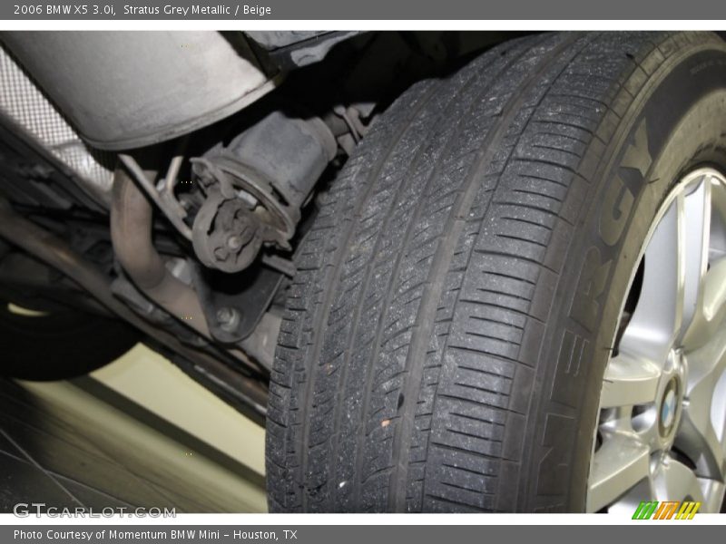 Stratus Grey Metallic / Beige 2006 BMW X5 3.0i