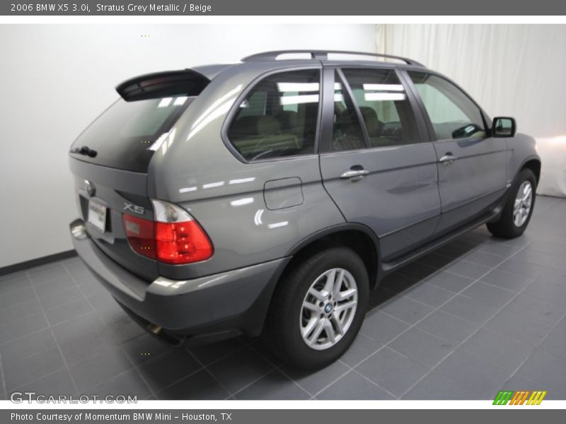Stratus Grey Metallic / Beige 2006 BMW X5 3.0i
