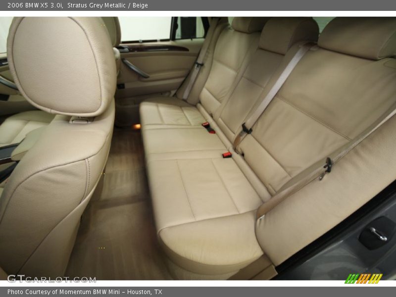 Stratus Grey Metallic / Beige 2006 BMW X5 3.0i