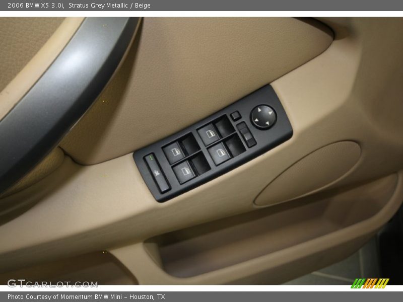 Stratus Grey Metallic / Beige 2006 BMW X5 3.0i